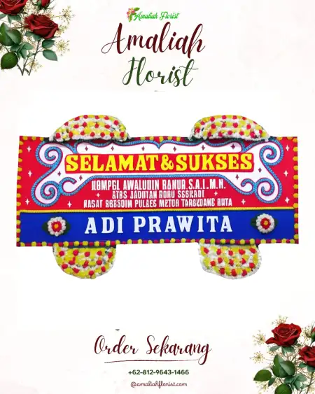 Papan Bunga Ucapan Selamat Sedayu